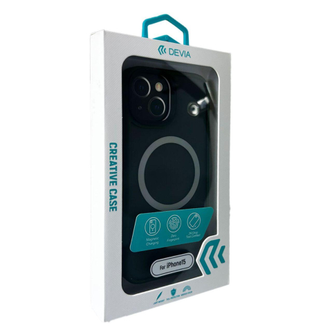 Laptop, Tablete & Telefoane - Devia Husa Pino Series Magnetic Shockproof iPhone 15 Verde