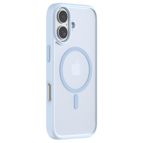 Devia Husa Pino Series Magnetic Shockproof iPhone 17 Albastru [1]