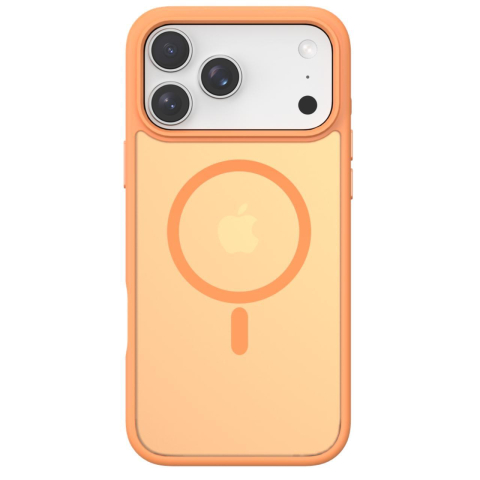 Laptop, Tablete & Telefoane - Devia Husa Pino Series Magnetic Shockproof iPhone 17 Pro Portocaliu