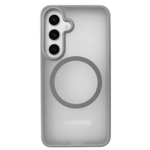 Devia Husa Pino Series Magnetic Shockproof Samsung Galaxy S24 Gri [2]