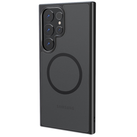 Laptop, Tablete & Telefoane - Devia Husa Pino Series Magnetic Shockproof Samsung Galaxy S24 Ultra Negru