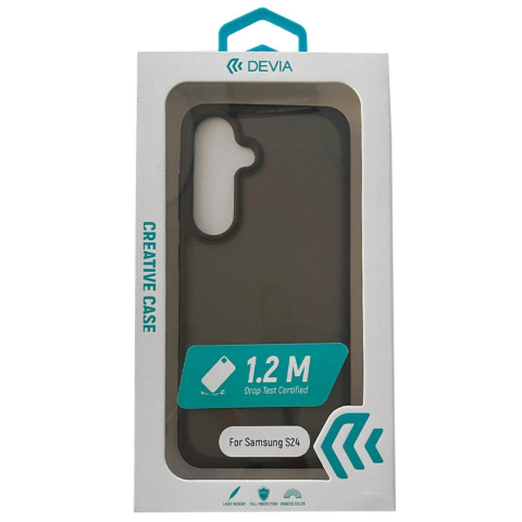 Laptop, Tablete & Telefoane - Devia Husa Pino Series Shockproof Samsung Galaxy S24 Negru