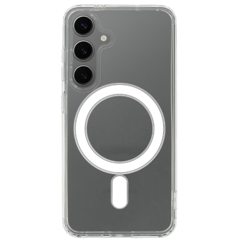 Devia Husa  Pure Clear Magnetic Shockproof Samsung Galaxy S24 Transparent [1]