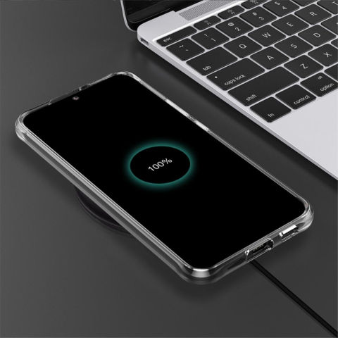 Devia Husa Pure Clear Magnetic Shockproof Samsung Galaxy S24 Ultra Transparent [3]
