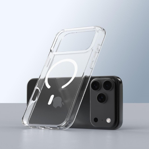 Devia Husa Pure Series Magnetic Shockproof iPhone 17 Pro Transparent [5]
