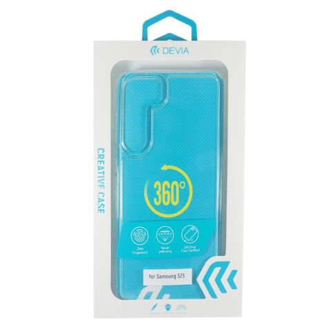 Devia Husa Shark Series Shockproof Samsung Galaxy S23 Clear [1]