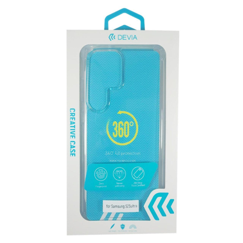 Devia Husa Shark Series Shockproof Samsung Galaxy S23 Ultra Clear [1]