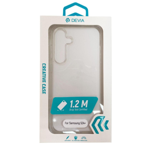 Devia Husa Shark Series Shockproof Samsung Galaxy S24 Plus Transparent [1]