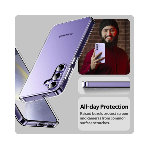 Laptop, Tablete & Telefoane - Devia Husa Shark Series Shockproof Samsung Galaxy S24 Plus Transparent