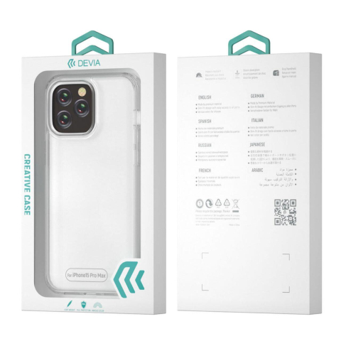 Devia Husa Silicon Naked iPhone 15 Pro Max Transparent [4]