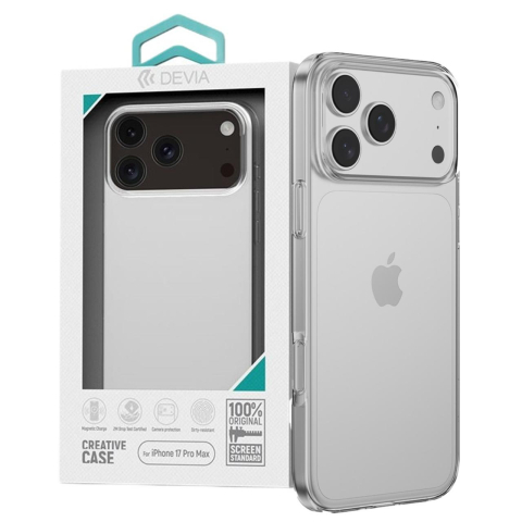 Devia Husa Silicon Naked iPhone 17 Pro Max Transparent [6]