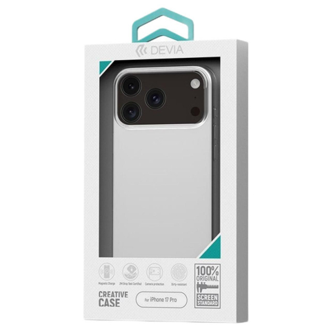 Devia Husa Silicon Naked iPhone 17 Pro Transparent [5]