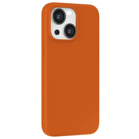 Devia Husa Silicon Nature Series iPhone 15 Plus Portocaliu [1]