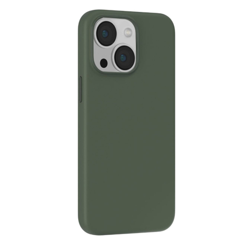 Devia Husa Silicon Nature Series iPhone 15 Plus Verde [1]
