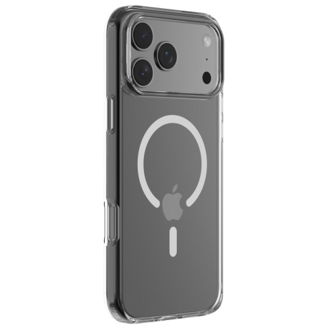Devia Set 4 in 1 iPhone 17 Pro Incarcator retea GaN PD 30W + husa silicon Magsafe + folie sticla Military-Grade cu aplicator + folie sticla camera [1]