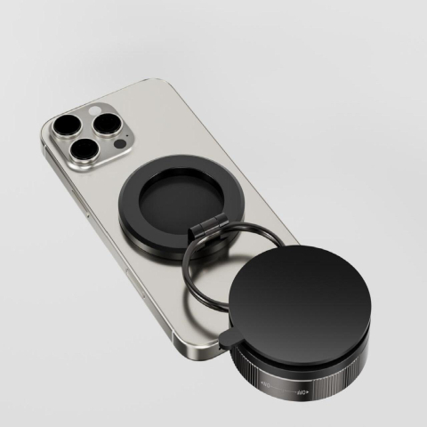 Devia Suport Magnetic Stand Ultra2 Metal, rotatie 360 grade, prindere ventuza, Negru [3]