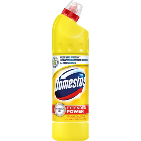 Solutii suprafete baie - Solutie WC Domestos Citrus Fresh 750 ml – Detergent Anticalcar si Dezinfectant