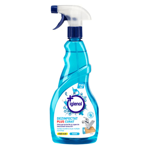 Detergenti universali - Dezinfectant suprafete cu pulverizator 750ml igienol
