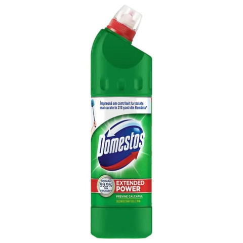 Curatenie, intretinere casa - Dezinfectant WC Domestos Pin anticalcar 750 ml
