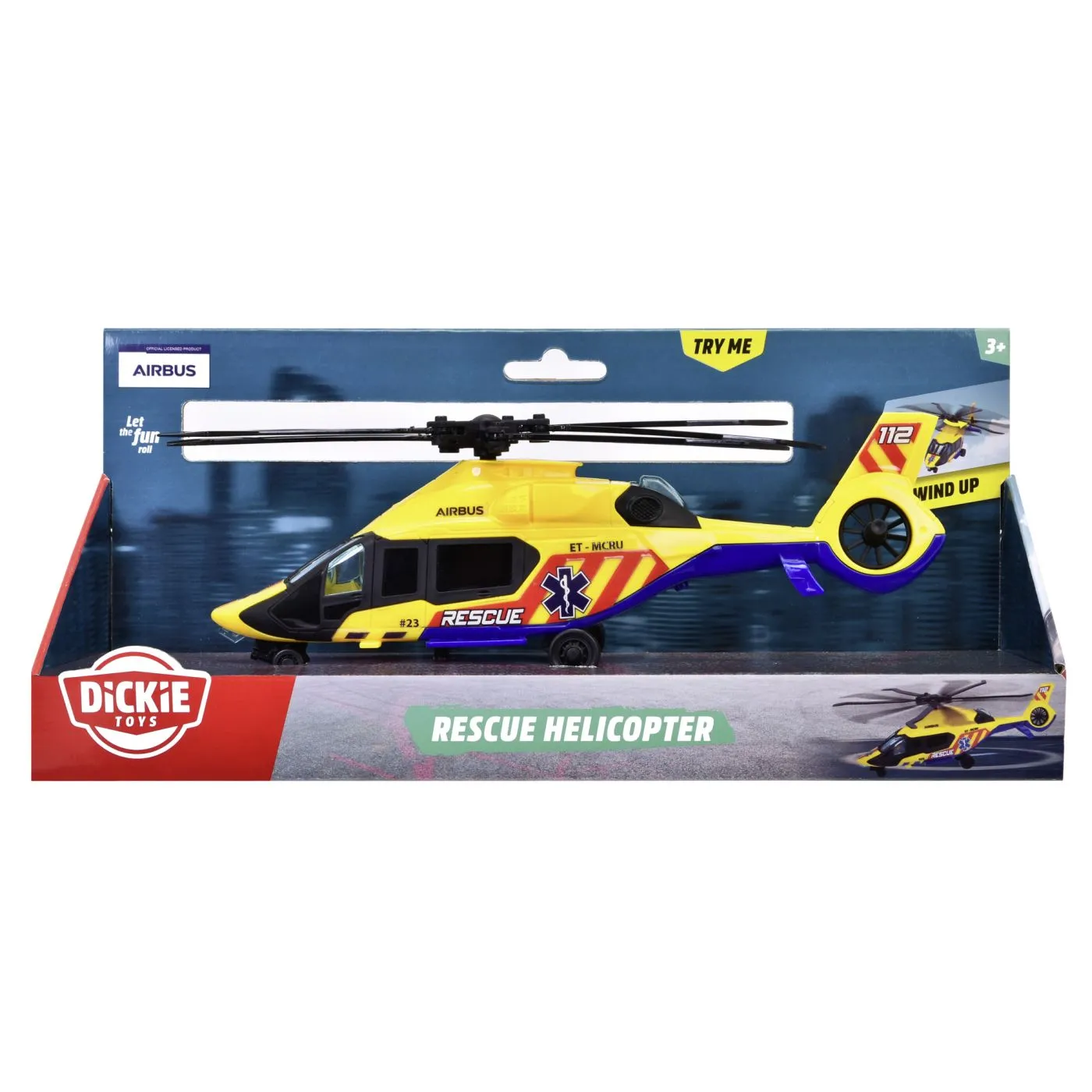 Jucarii interactive copii - Dickie airbus h160 elicopter de salvare 23cm