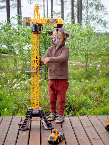 Dickie macara mega crane 120 cm cu telecomanda copii varsta 3 ani - +15 ani [3]