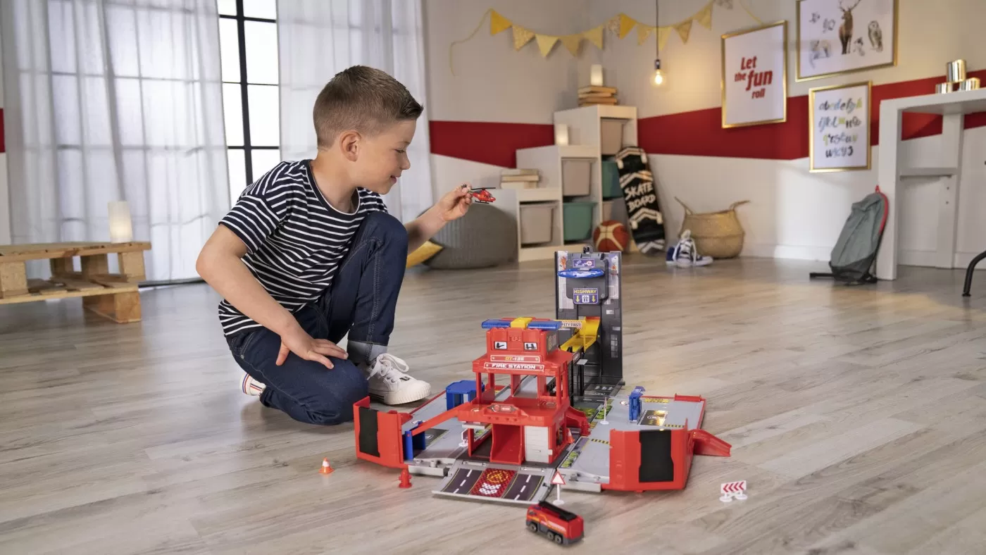 Dickie statie de pompieri pliabila [2]