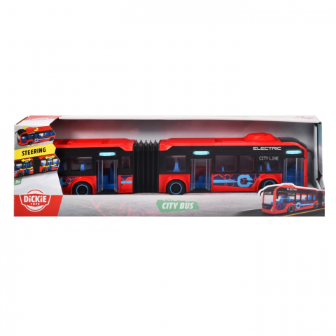 Jucării și Jocuri pentru copii - Dickie volvo autobuz city bus 40cm