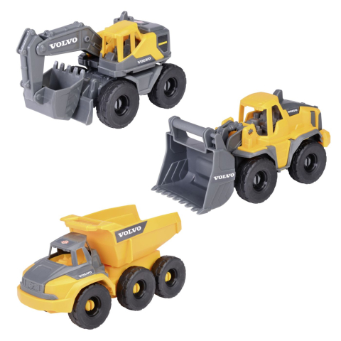 Dickie volvo set 3 utilaje pentru constructii copii varsta 3 ani - 8 ani [1]