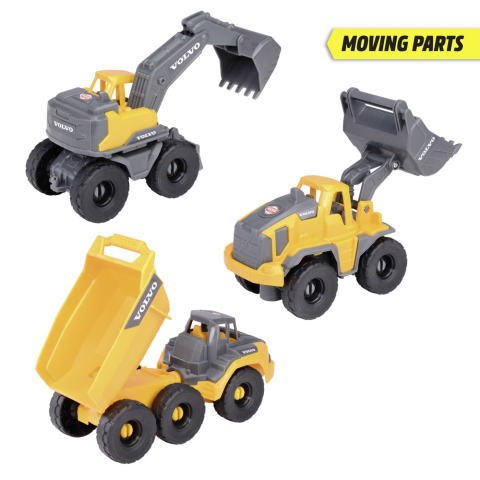 Dickie volvo set 3 utilaje pentru constructii copii varsta 3 ani - 8 ani [3]