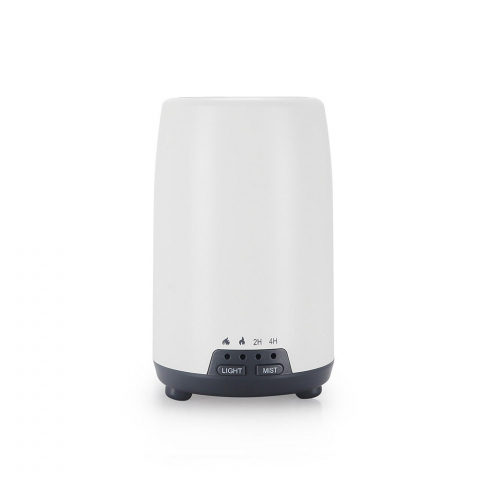 Difuzor aromaterapie Flame Tellur, 240ml, 12 ore, telecomandă, alb [7]
