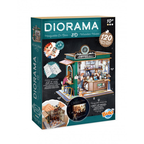 Jucării și Jocuri pentru copii - Diorama - cafenea
