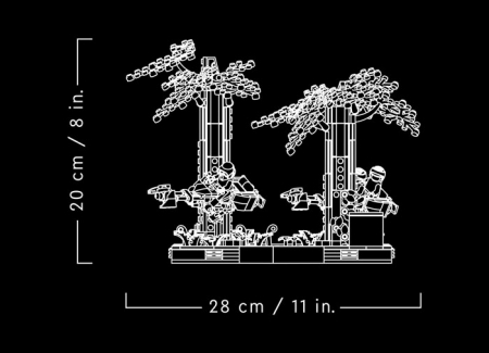 Diorama Urmarire cu speederul pe Endor, varsta de la 14 ani la +15 ani [6]