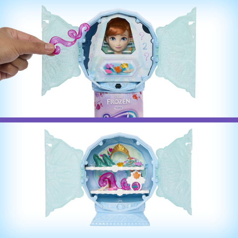 Disney frozen jewel reveal papusa anna [6]