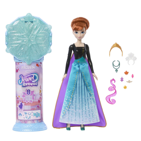Disney frozen jewel reveal papusa anna [1]