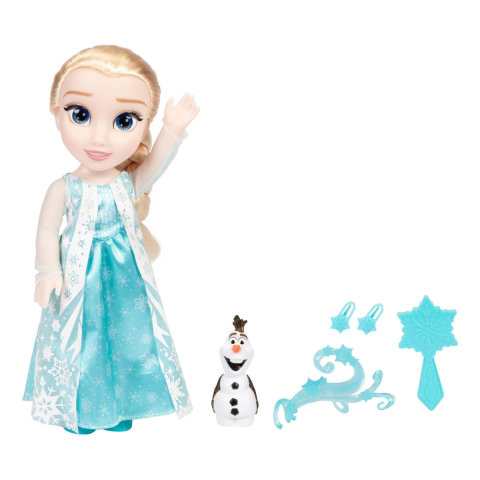 Disney Frozen - Papusa Elsa cu functii, 38 cm copii varsta 3-5 ani|5-7 ani|7-9 ani [2]