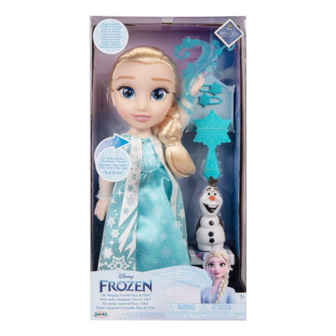 Jucării și Jocuri pentru copii - Disney Frozen - Papusa Elsa cu functii, 38 cm copii varsta 3-5 ani|5-7 ani|7-9 ani