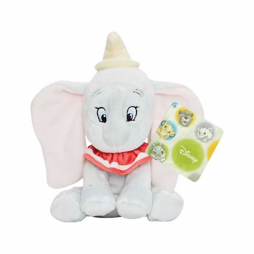 Elefantul Dumbo, Jucarie de plus, 17 cm, Disney, varsta de la 0 luni la 7 ani [1]