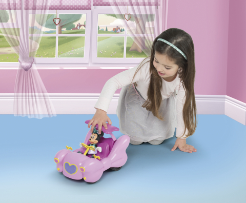 Disney Minnie Mickey - Masinuta fundita cu telecomanda varsta 3-5 ani ,5-7 ani, Fete [1]