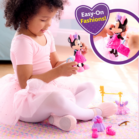 Disney Minnie Mickey - Papusa cu accesorii, Ballerina varsta 3-5 ani ,5-7 ani, Fete [5]