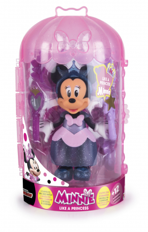 Jucării și Jocuri pentru copii - Disney Minnie Mickey - Papusa cu accesorii Like Princess Minnie varsta 3-5 ani ,5-7 ani, Fete