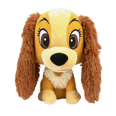 Jucării și Jocuri pentru copii - Disney - Plus cu sunete, Doamna si Vagabondul, Lady, 20 cm varsta 1-2 ani ,2-3 ani ,3-5 ani ,5-7 ani ,7-9 ani ,9-12 ani ,12-14 ani, Unisex