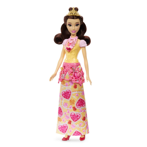 Disney princess jewel reveal papusa belle copii varsta 3 ani - 7 ani [1]