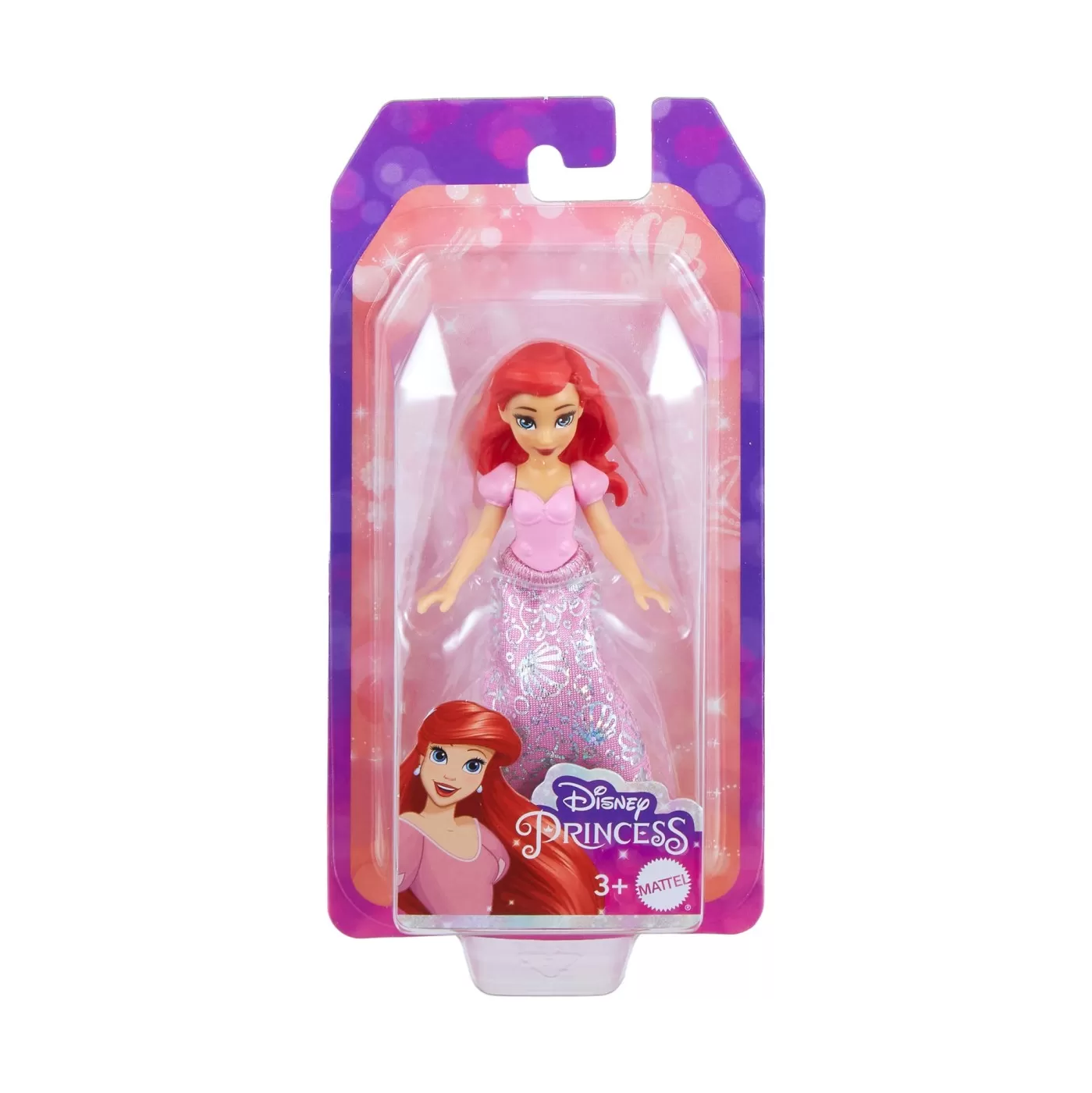 Jucării și Jocuri pentru copii - Disney princess mini papusa ariel 9cm, varsta de la 3 ani la 12 ani