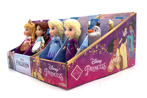 Disney Princess - Mini papusi printese Disney si Frozen, 8 cm copii varsta 3 ani + [3]