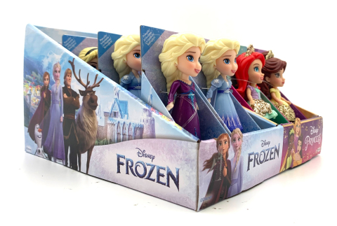 Disney Princess - Mini papusi printese Disney si Frozen, 8 cm copii varsta 3 ani + [2]