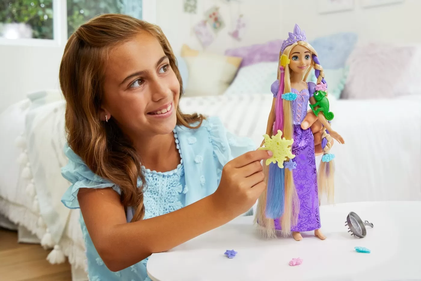 Disney princess papusa printesa rapunzel, varsta de la 3 ani la 7 ani [2]