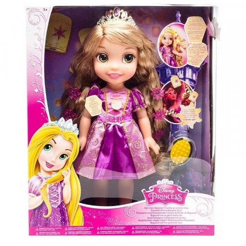 Jucării și Jocuri pentru copii - Disney Princess - Papusa Rapunzel cu par magic varsta 3-5 ani ,5-7 ani ,7-9 ani, Fete