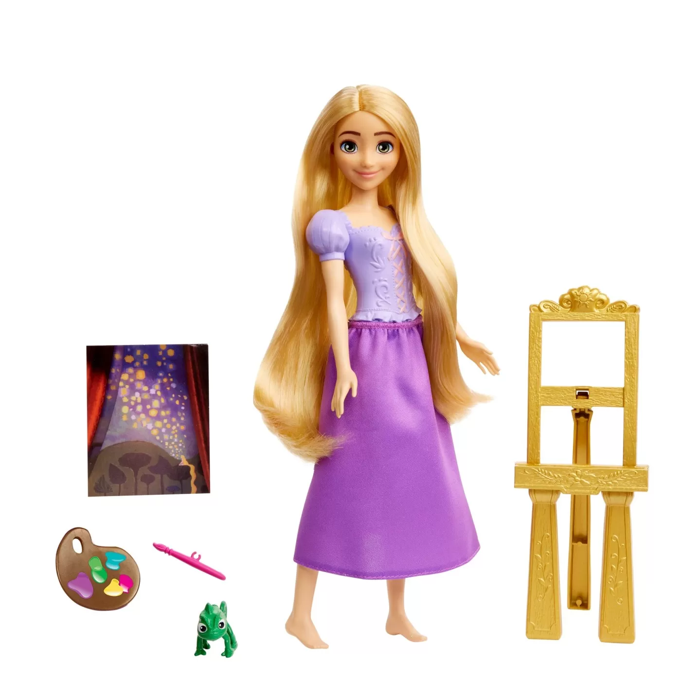 Disney princess papusa rapunzel pictorita, varsta de la 3 ani la 7 ani [7]