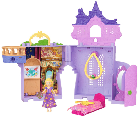 Disney princess set castelul lui rapunzel cu accesorii copii varsta 3 ani - 7 ani [2]