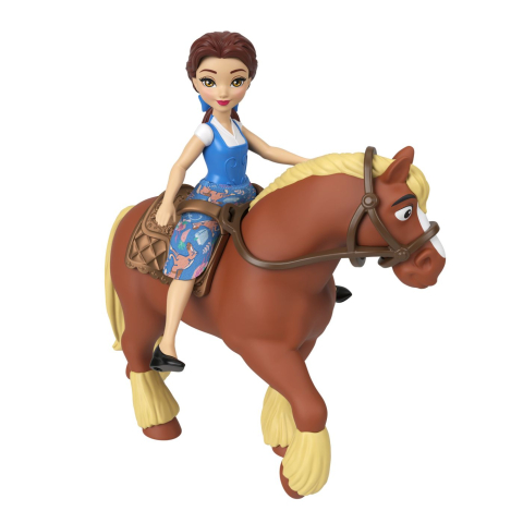 Disney princess set de joaca grajdul regal al lui belle papusa si accesorii copii 3 ani - 8 ani [3]